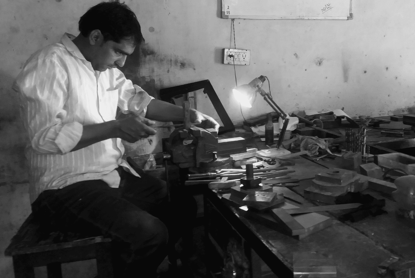 Gandhi International iron lever handles