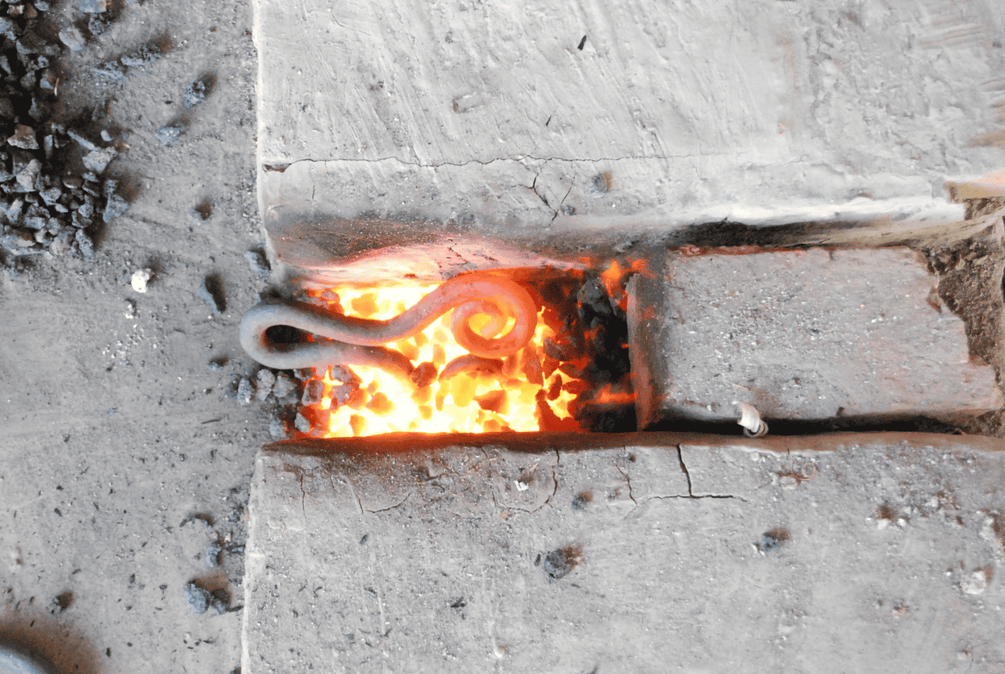 Gandhi International custom iron railing