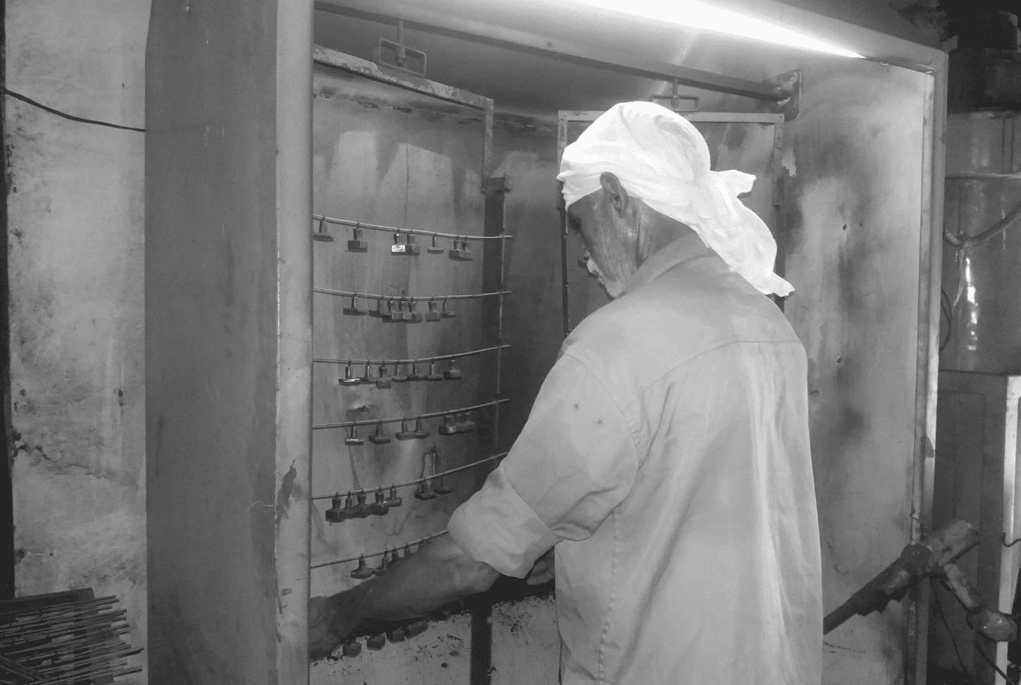 Gandhi International custom drawer pulls